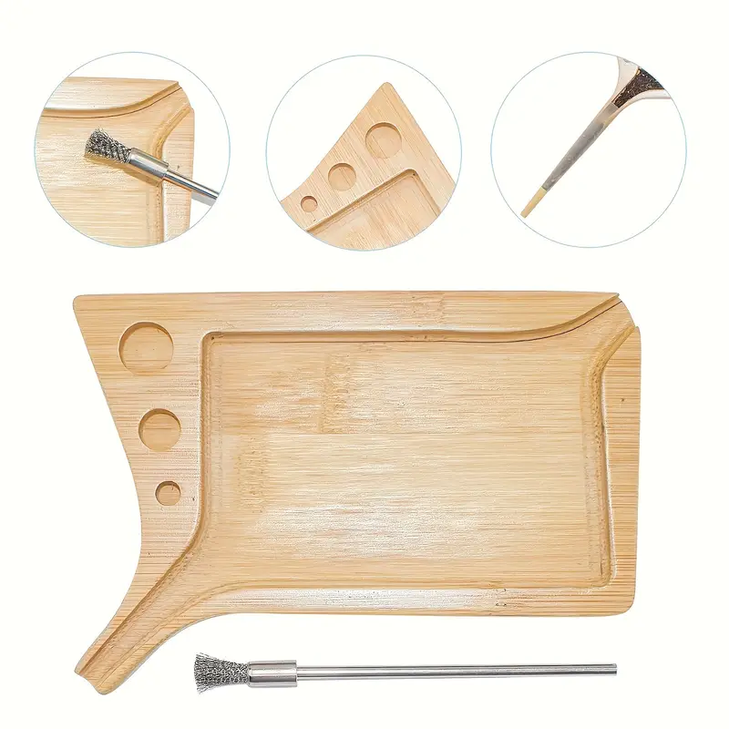 Bamboo Cigarette Rolling Tray